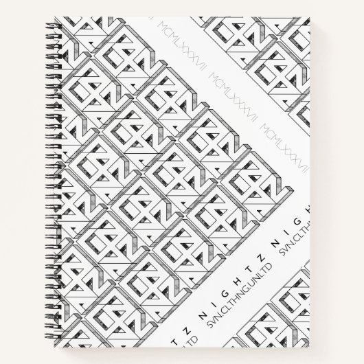 87e & Nacht Notitieboek (Voorkant)