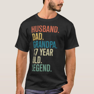 87ste verjaardag man vader opa jaar oude legende t-shirt