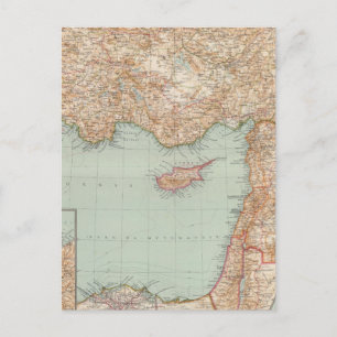 8889 Turkije, Syrië, Palestina Briefkaart