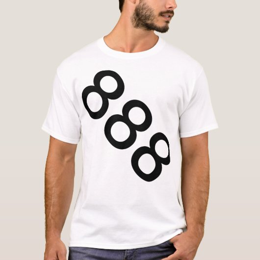 888 T-shirt (Voorkant)