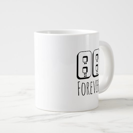 88 Forever Speciale Mok (Voorkant rechts)