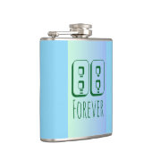 88 Forever Vinyl Wrapped Flask Heupfles (Rechts)