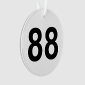 88 - nombre quatre-vingt-huit (devant)