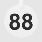 88 - nombre quatre-vingt-huit (devant)