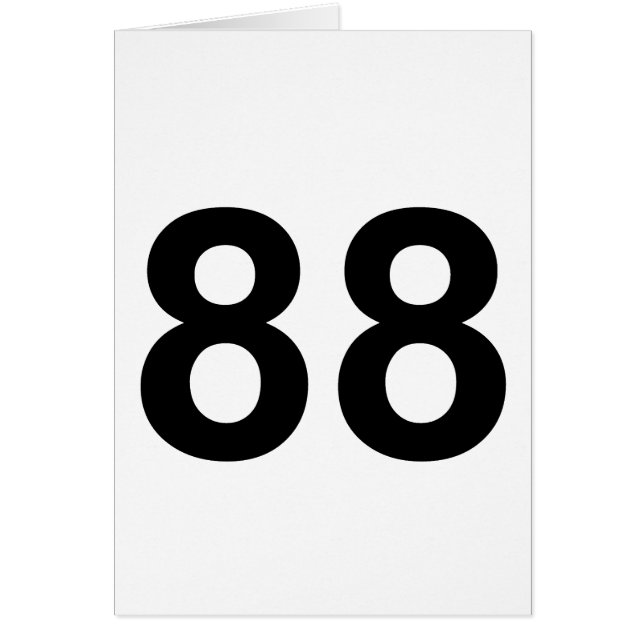 88 - nummer 88 (Voorkant)