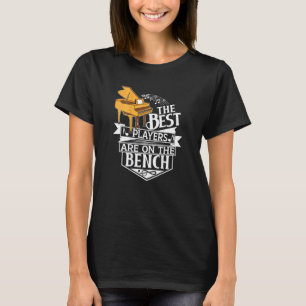88 toetsen 10 vingers geen probleem backprint toet t-shirt