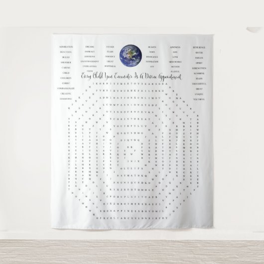 (88" x104") tapisseries ultra-larges (Devant)