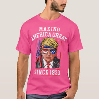 88e verjaardag waardoor Amerika groot is sinds 193 T-shirt