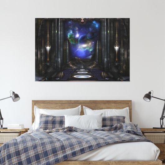 89-123-A9p2 Arsairian 7 Reporting Canvas Print (Insitu (Slaapkamer))