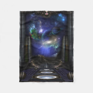 89-123-A9p2 Arsairian 7 Reporting Fleece Blanket Deken