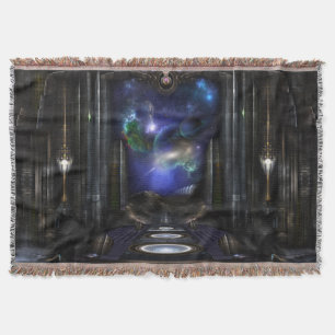 89-123-A9p2 Arsairian 7 Reporting Throw Blanket Deken