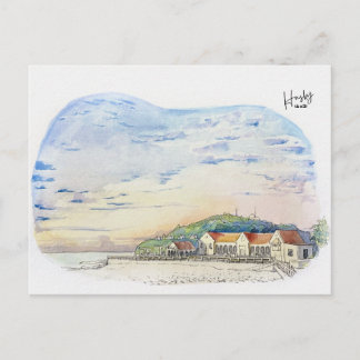89: New Castle strand Briefkaart