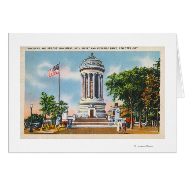 89th St & Riverside Drive Soldiers' (Devant horizontal)