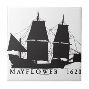 8 1620 Mayflower Tegeltje