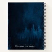 8 1/2-inch x 11-inch spirale laptop - HF-bos Notitieboek (Achterkant)