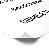 8 1/2" par 11" Photo agrandissement (Coin)