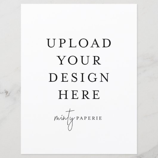 8,5-inch x 11-inch flatpanel - Portret (Voorkant)