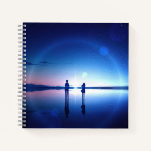 8,5-inch x 8,5-inch spiral Notitieboek