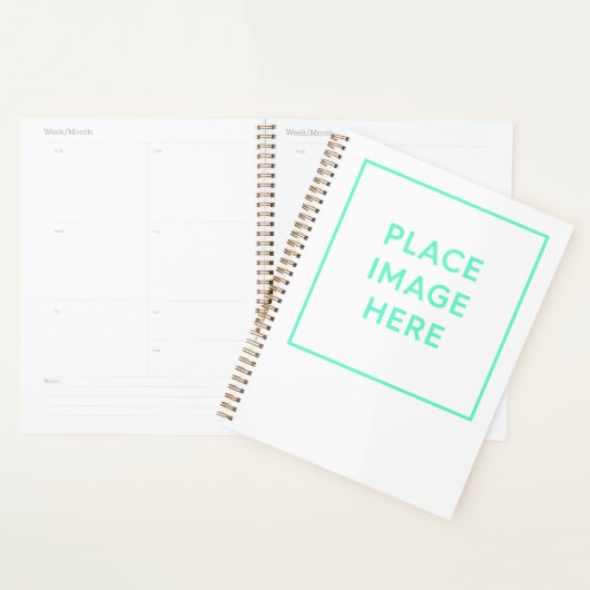 (8,5 po x 11 po), Couverture rigide, Planificateur (Devant avec enveloppe)