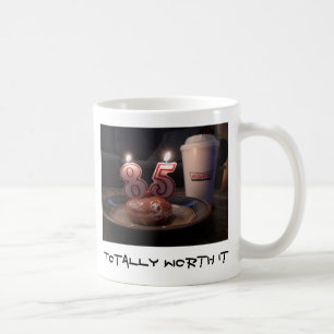 8.5 Pt?  Het was heel erg waard. Koffiemok