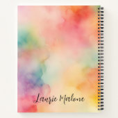 8,5 x 11 Carnet Spiral - Il Restaure Mon Âme (Dos)