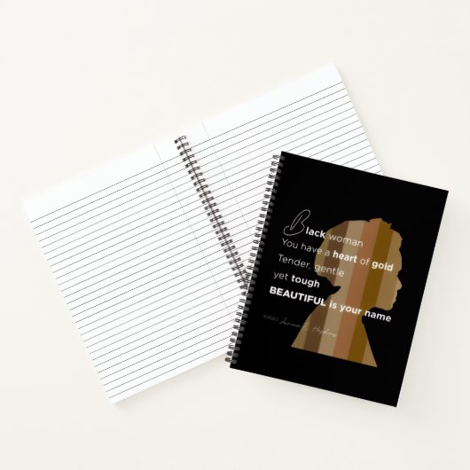8.5" x 11" Deluxe Spiral Notebook Notitieboek (Binnen)