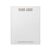 8.5 x 11 Notitieblok voor aangepaste lettergrootte (Gedraaid)