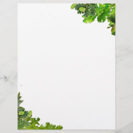 8,5X11-INVITATIEPAPIER VOOR OAK LEAF BRIEFHOOFD