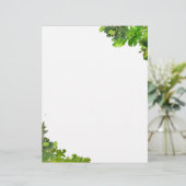 8,5X11-INVITATIEPAPIER VOOR OAK LEAF BRIEFHOOFD (Staand voorkant)