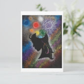 8,9 cm x 12,7 cm Carte de remerciements plat (Debout devant)