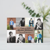 8/9 Photos Bois - 3x5 Faire-part de graduation (Debout devant)