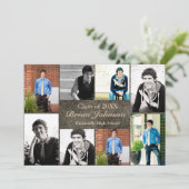 8/9 Photos Cuir - Faire-part de diplôme (Debout devant)