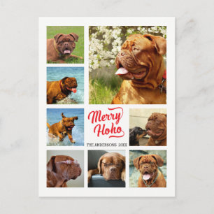8 Afbeelding Familiefoto ✨ Collage Custom Christma Feestdagenkaart