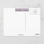 8-Ball 9-Ball Briefkaart (Achterkant)