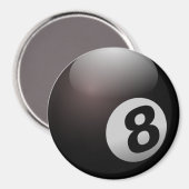 8 Ball Biljart Pool Magneet (Voorkant / Achterkant)