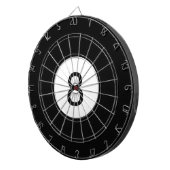 8-Ball Billiards dartboard Dartbord (Voorkant Rechts)