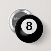 8 Ball Button (Voorkant /achterkant)