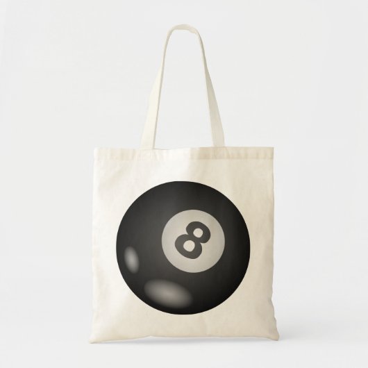 8 Ball Canvas tassen. Tote Bag (Voorkant)