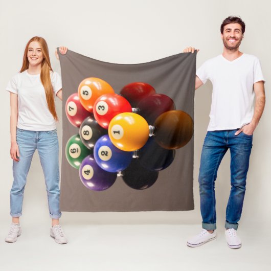 8 Ball Fleece Deken (In situ)