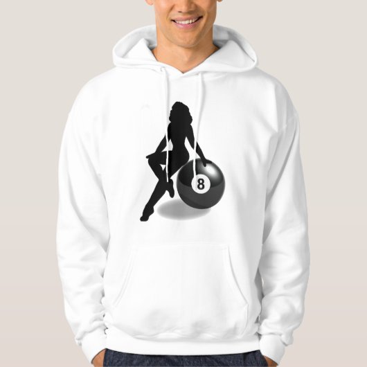 8 Ball Girl Hoodie (Voorkant)