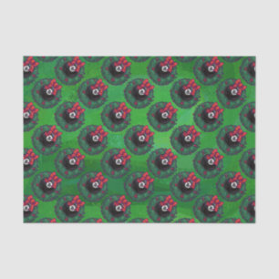 8-Ball kerstmis Tissuepapier