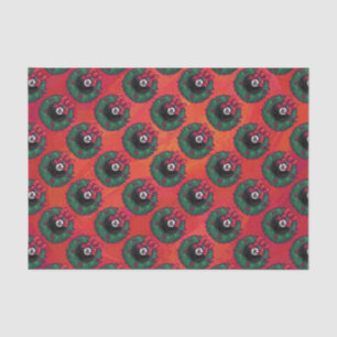 8-Ball kerstmis Tissuepapier