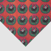 8-Ball kerstmis Tissuepapier (Detail)