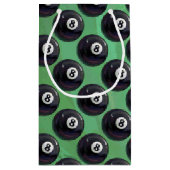 8 Ball Patroon Klein Cadeauzakje (Achterkant)