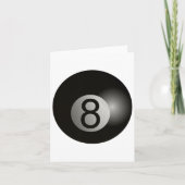 8 Ball Pool Hall Haai Biljart Speler Hustler Kaart (Voorkant)
