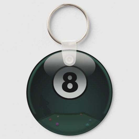 8-Ball Sleutelhanger (Voorkant)