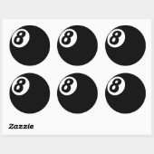 8 Ball Sticker (Vel)