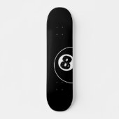 8 balles Omnibus 8 skateboard Deck (Devant)