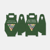 8-band rackbiljartballen met 8-bits balpool bedankdoosjes (Uitgevouwen)