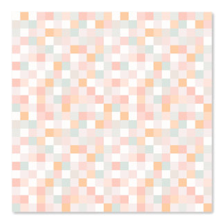 8-Bit Computer Game Regenboog Blok Behang